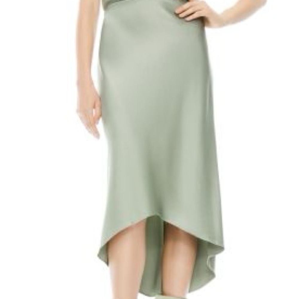 Alice + Olivia Olive Midi Skirt